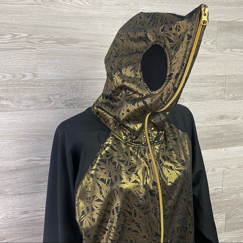 E408 Gold Leaf  Rare limited jacket w/ hood mask - Picture 3 of 12